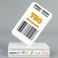 750 UPC EAN Barcodes for E-Commerce (eBay, Etsy, Walmart, Shopify) *Not for Amazon