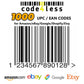 1000 UPC EAN Barcodes | Certified Barcode Number for Amazon eBay | Code for Less